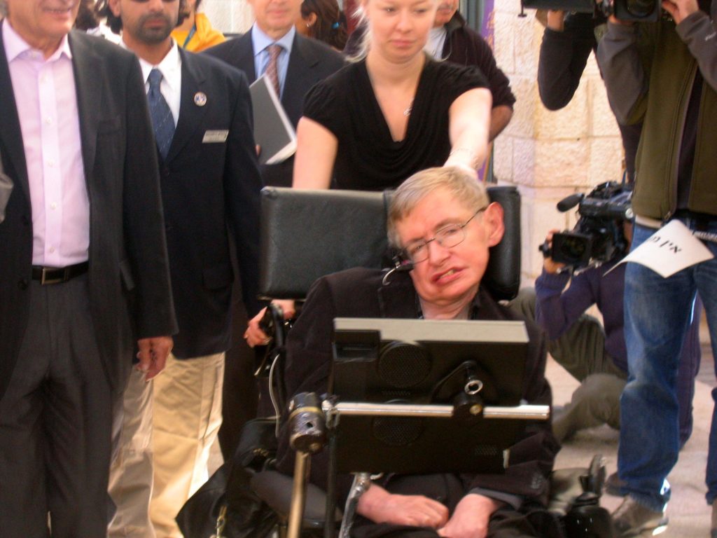 a man in a wheelchair