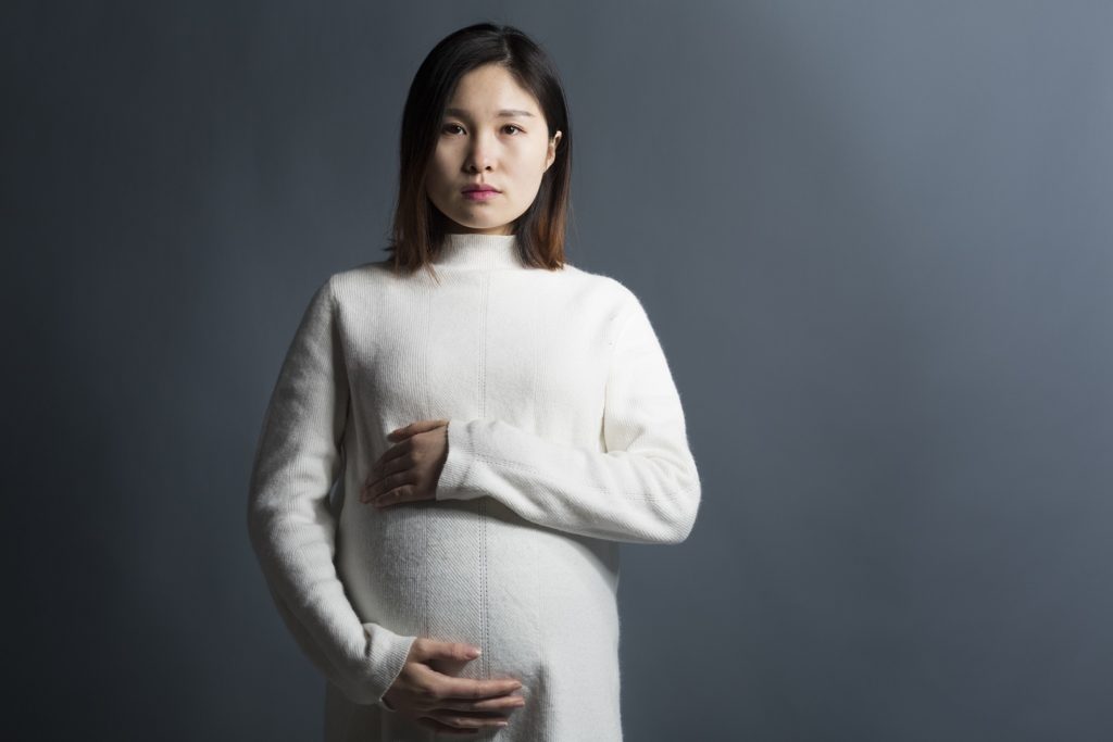 pregnant woman
