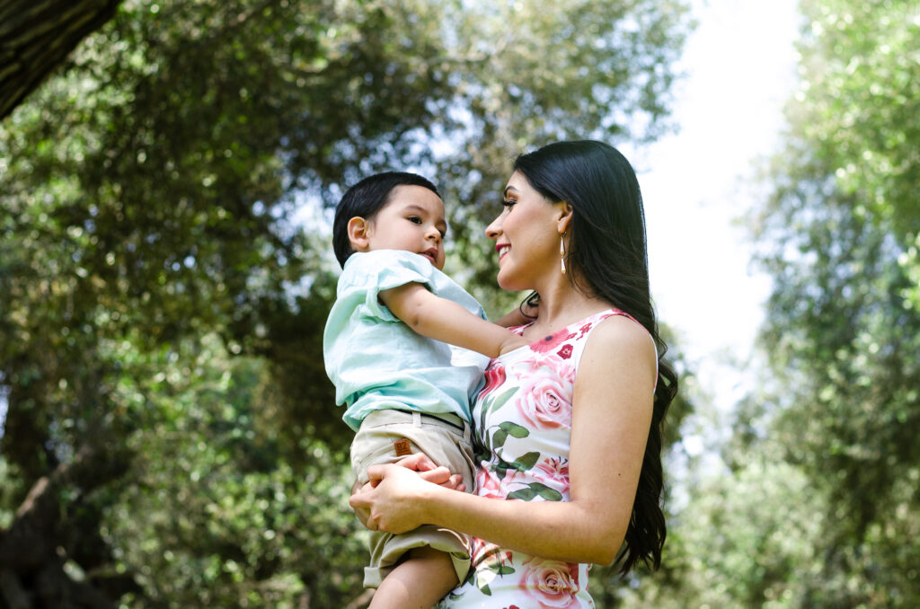 Pro-Life: Mother Holding Baby in Peru