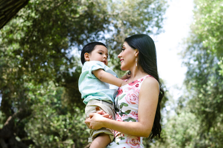 Pro-Life: Mother Holding Baby in Peru