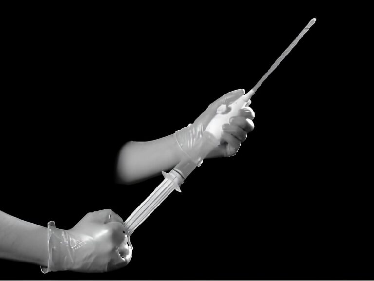 Pictured: A manual vacuum aspirators used to perform abortions.